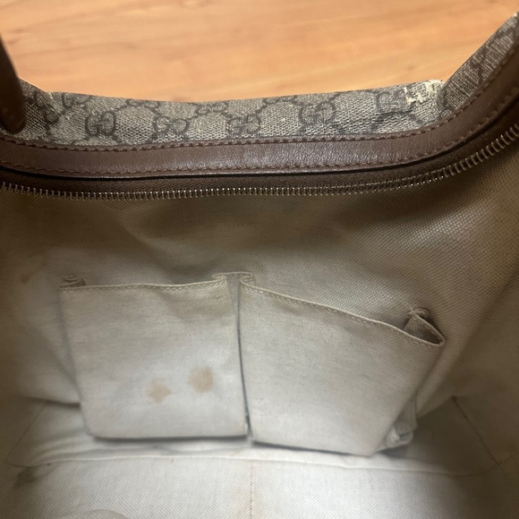 REHAB GUCCI GG MONOGRAM HOBO BAG - Picture 6 of 16